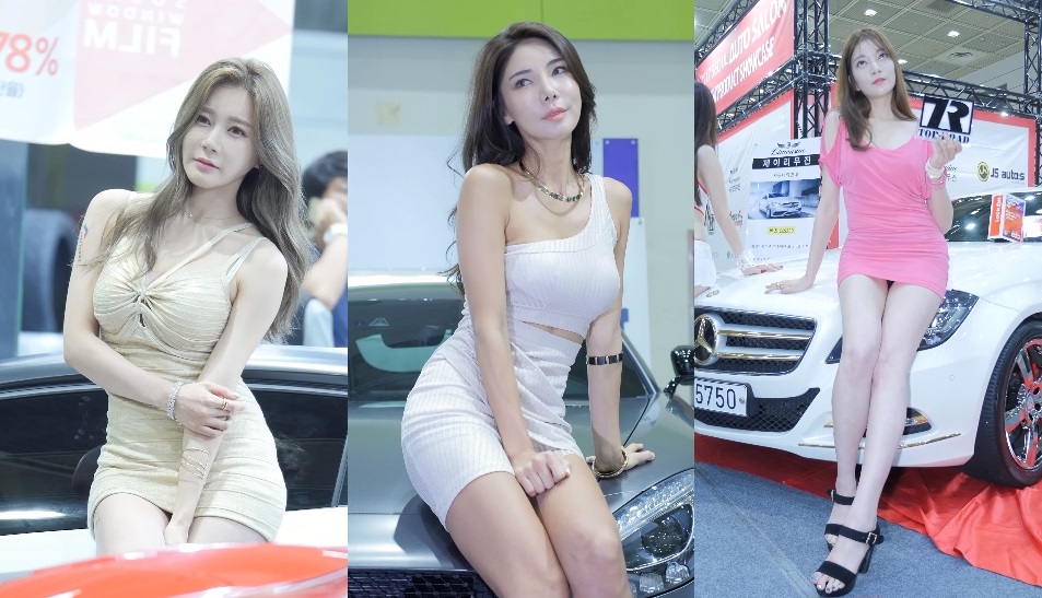 韓国のモーターショーはミニスカ美女のパンチラを堂々と撮影できるチラリズムイベントだった！？